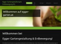 Website von Gartengestaltung&erdbewegung  Egger Michael