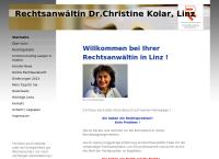 Rechtsanwältin Dr. Christine Kolar