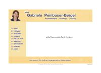 Website von Psychotherapie Wien - Mag. Gabriele Peinbauer-Berger