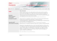 Website von Mag. Christine Bertsch-Schreiber - Pro Passion