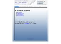 Website von Mazanek Georg, Mag.