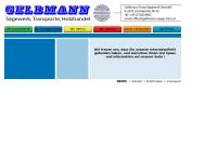 Website von Franz Gelbmann Sägewerk GmbH