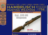 Website von Hambrusch Jagdwaffen GmbH