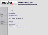 Website von Master4it Service GmbH - Master4it Service GmbH
