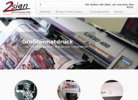 Website von \"2sign\" Druck und Handels GmbH - 2sign