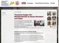 Website von Tischlerei Kogler