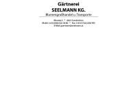 Website von Gärtnerei Seelmann KG