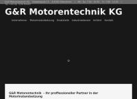 Website von G & r Motorentechnik KG