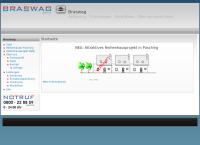 Website von \"braswag\" -  Brand - und Wasserschadens - Sanierungs - Gesellschaft M.b.h.