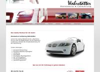 Website von Reinhold Wahrstätter Gesellschaft M.b.h. & Co. KG - Reinhold Wahrstätter, Karosserie & Lackierung