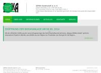 Website von Zemka-Zentrale Müllklärschlammverwertungsanlagen GmbH