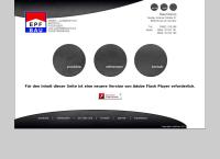 Website von EPF Bau Kaurinovic KEG