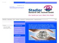 Website von Stadler Sensorik, Cnc-Technik GmbH