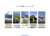 Website von Come Inn Gastro GmbH