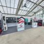 BTS-Bau GmbH Messestand auf der Kleingarten Messe April 2026 in den Blumengärten Hirschstetten