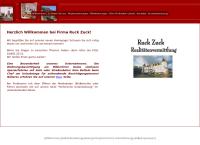 Website von Ruck-Zuck Liegenschaftsbetreuungs- und -Verwaltungs GmbH