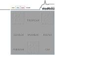 Website von Stadtbau GmbH