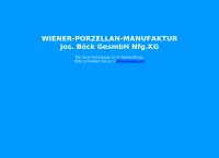 Wiener - Porzellan - Manufaktur Jos. Böck Gesellschaft M.b.h., Nfg. Kg.