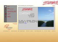 Website von Artsprojects Kulturmanagement