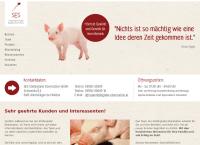 Website von Ses Handels GmbH