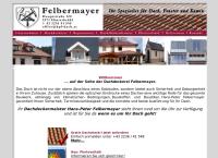 Website von Dachdeckungen Hanspeter Felbermayer e.U. - Dachdeckerei H.p.felbermayer