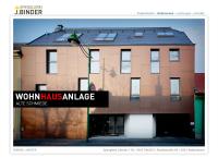 Website von Johann Binder - Spenglerei J. Binder