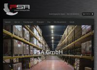 Website von PSA GmbH Company for Technology and Safety