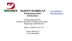 Martin Hadrigan - m. Hadrigan, Reinigungsprodukte