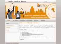 Website von MSB-Media Services Berger, Robert Berger Werbeagentur e.U.