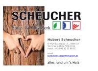 Website von Hubert Scheucher - Säge- U. Hobelwerk