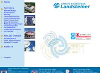 Website von Landsteiner GmbH