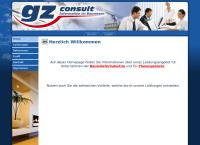 Website von gz consult & handelsgmbH