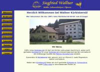 Website von Siegfried Wallner - Wallner Siegfried mühle, Ölpresse, Schwarzbäckerei