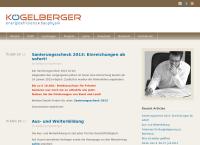 Website von Ing. Wolfgang Kögelberger - Energieeffizienz & Bauphysik