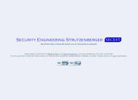 Website von SECEST Security Engineering Strutzenberger GmbH