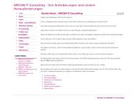 Website von Gerald Amon - Amcon IT Consulting