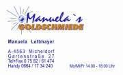 Manuela Ingeborg Lettmayer - Manuelas Goldschmiede