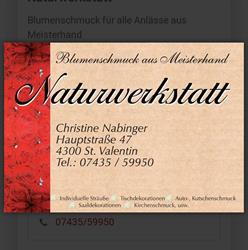 Naturwerkstatt Nabinger Christine