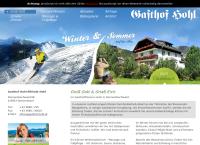 Website von Elfriede Hohl - Gasthof \"hohl\"