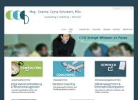 Website von Mag Cosima Cejna-Schubert - Ccs Consulting | Coaching | Seminar