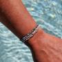 VESI Edelsteinarmbänder mit Apatit, Perlmutt und Labradorit