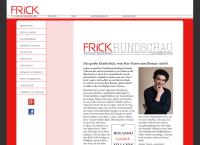 Website von Wilhelm Frick Buchhandlung