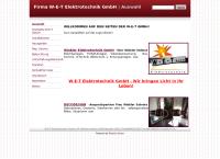 Website von W-E-T Elektrotechnik GmbH