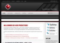 Website von Robert Kaiser - Karo Productions