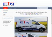 Website von ElektroTechnik-Navratil KG