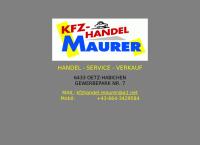 Website von KFZ-Handel Maurer e.U.