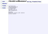 Ing. Friedrich Hess
