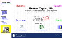 Website von Thomas Zagler - Büro Für Elektrotechnik und Automatisation