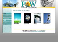 Website von P & W GmbH