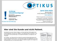Optikus - Ignaz Alois Stütz